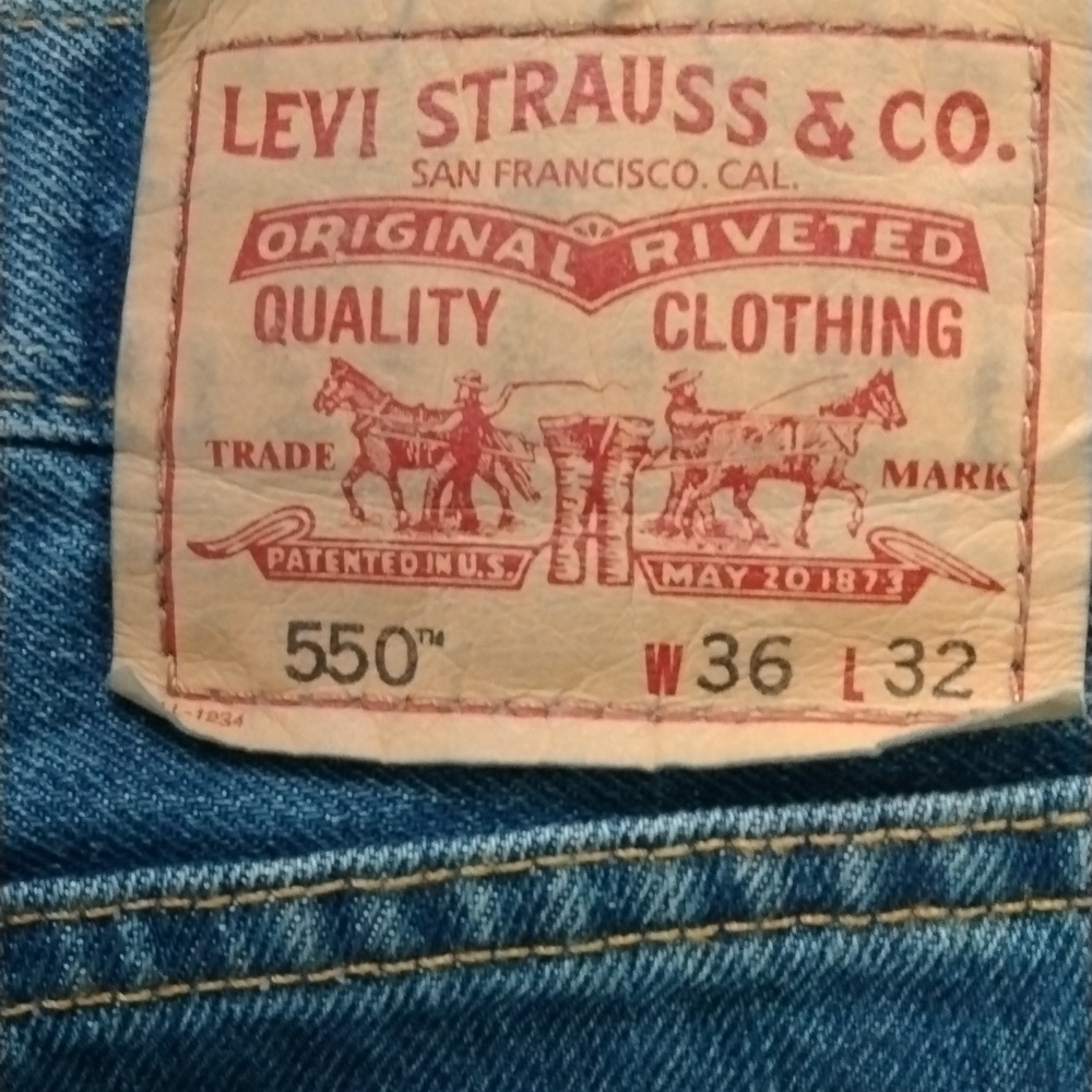 Levi's 550 Mens W36 L32